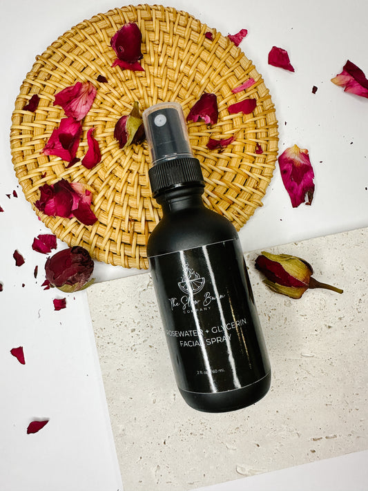 Rosewater + Glycerin Facial Spray