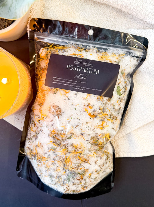 POSTPARTUM Salt Soak