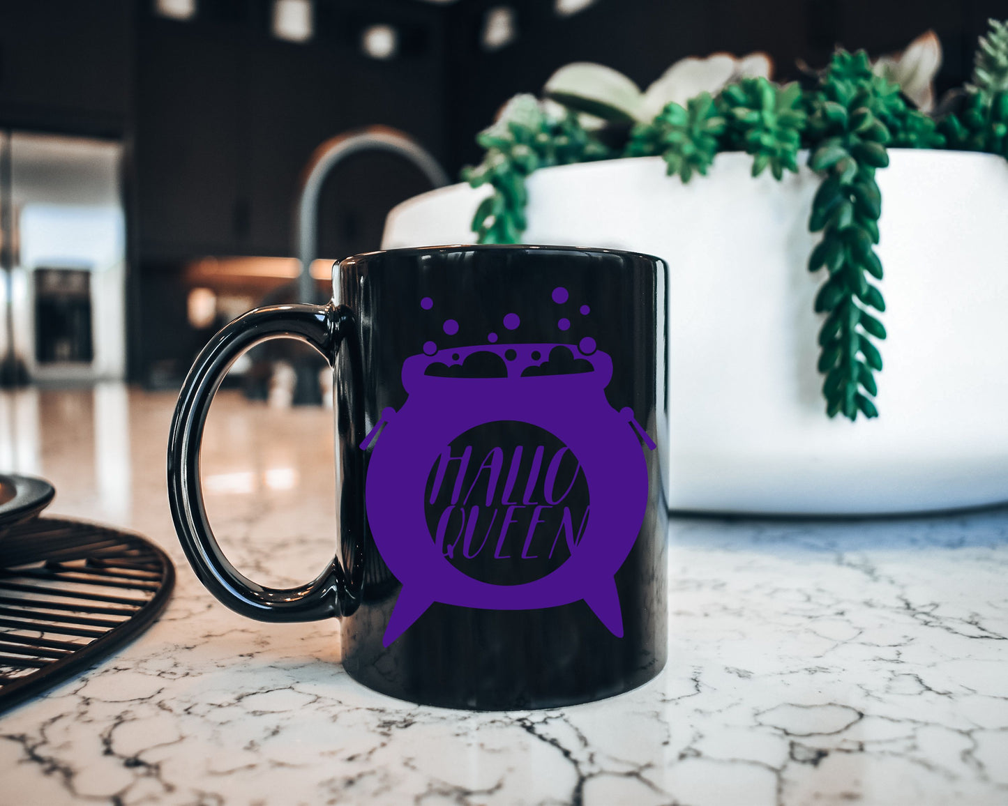 Halloqueen Halloween Queen Cauldron 15oz Mug