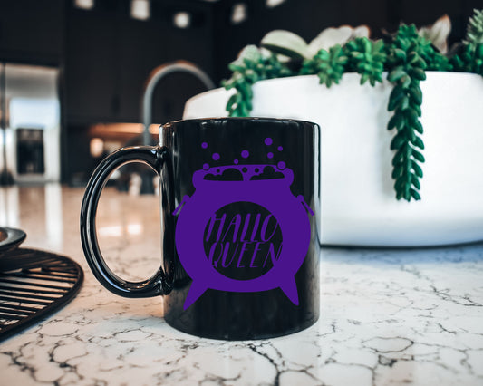 Halloqueen Halloween Queen Cauldron 15oz Mug